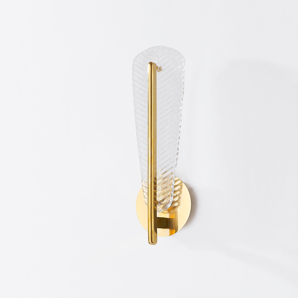 Hudson Valley Passaic Wall Sconce in Aged Brass, alternate view 1