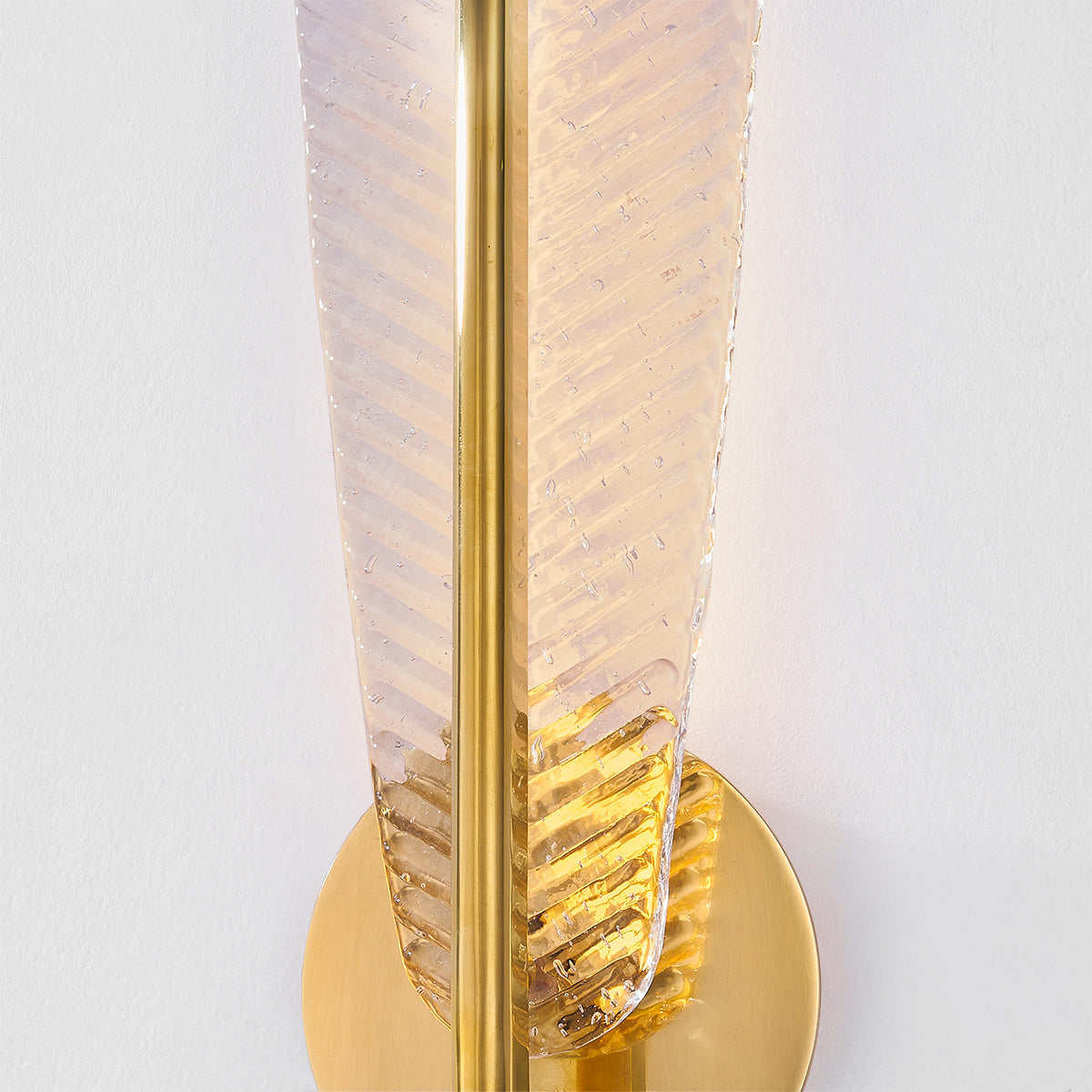 Hudson Valley Passaic Wall Sconce in Aged Brass, alternate view 3