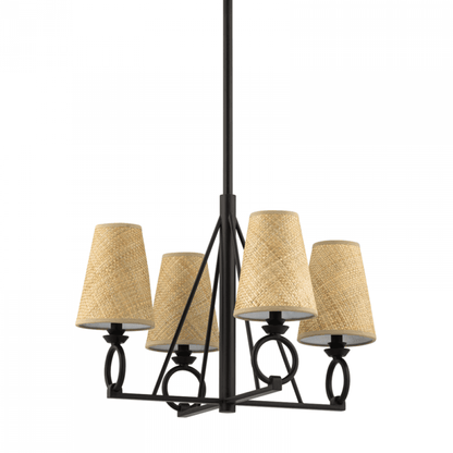 Hudson Valley Pendelton Chandelier Aged Iron