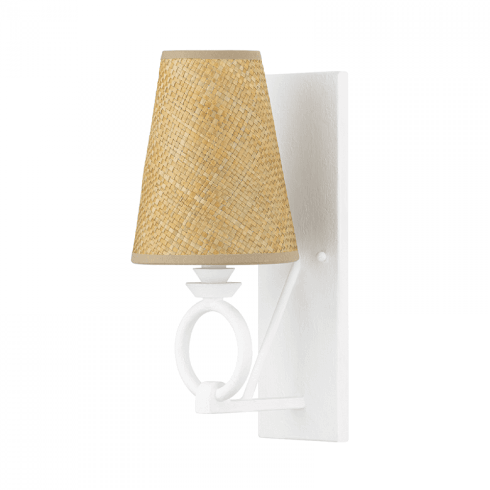 Hudson Valley Pendelton Wall Sconce White Plaster