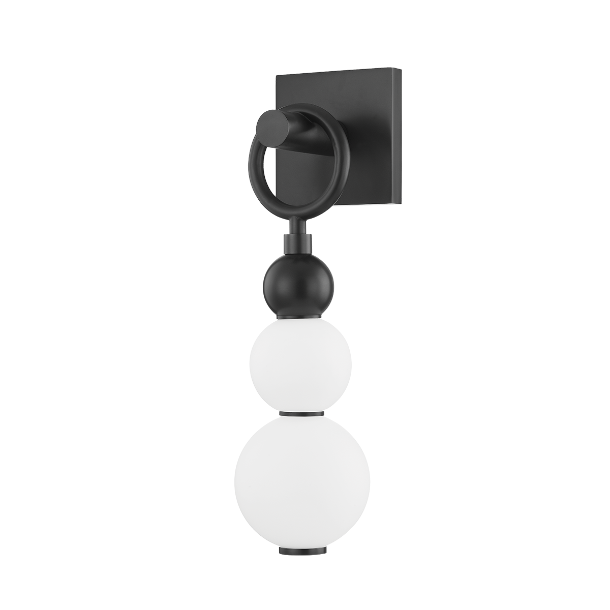 Hudson Valley Perrin Wall Sconce Black Brass