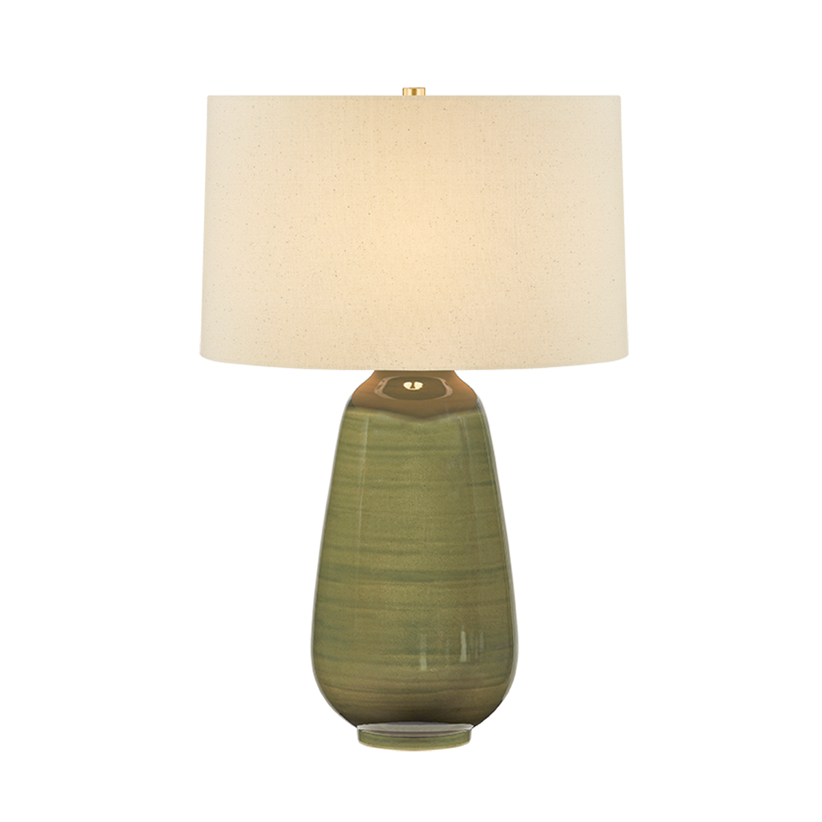Hudson Valley Piermont Table Lamp Aged Brass