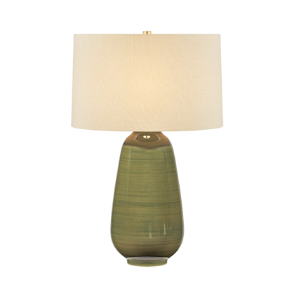 Hudson Valley Piermont Table Lamp Aged Brass