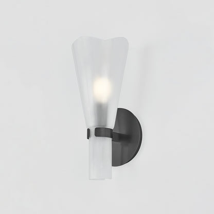 Hudson Valley Pine Island Wall Sconce in Distressed Bronze, alternate view 2