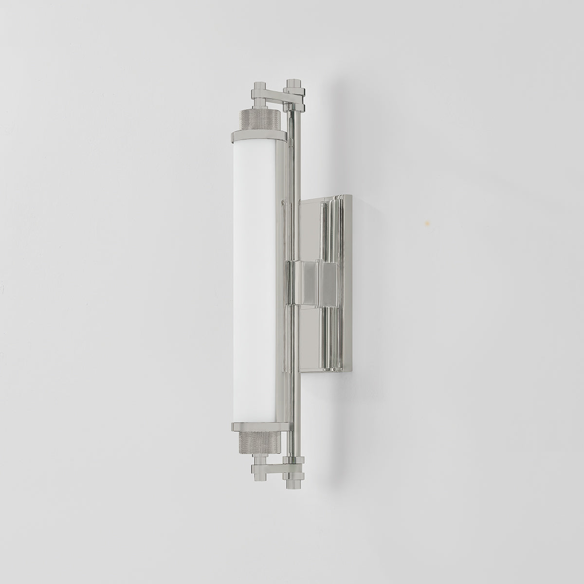 Hudson Valley Plandome 18" Tall Bath & Vanity Light in Polished Nickel, alternate view 1