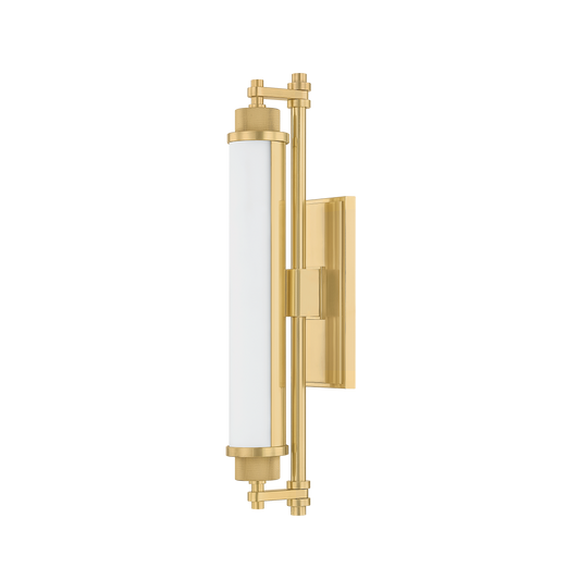 Hudson Valley Plandome 18" Tall Bath & Vanity Light Aged Brass