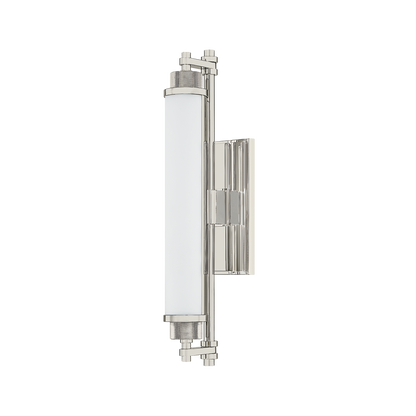 Hudson Valley Plandome 18" Tall Bath & Vanity Light Polished Nickel