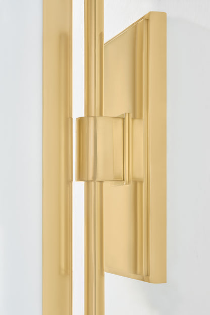 Hudson Valley Plandome 28" Tall Bath & Vanity Light Aged Brass detail view 5