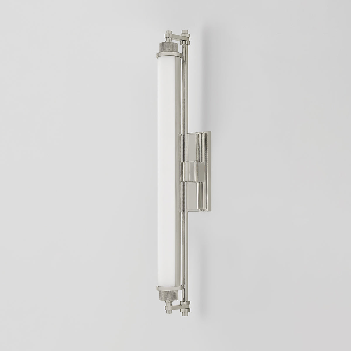 Hudson Valley Plandome 28" Tall Bath & Vanity Light Polished Nickel detail view 1