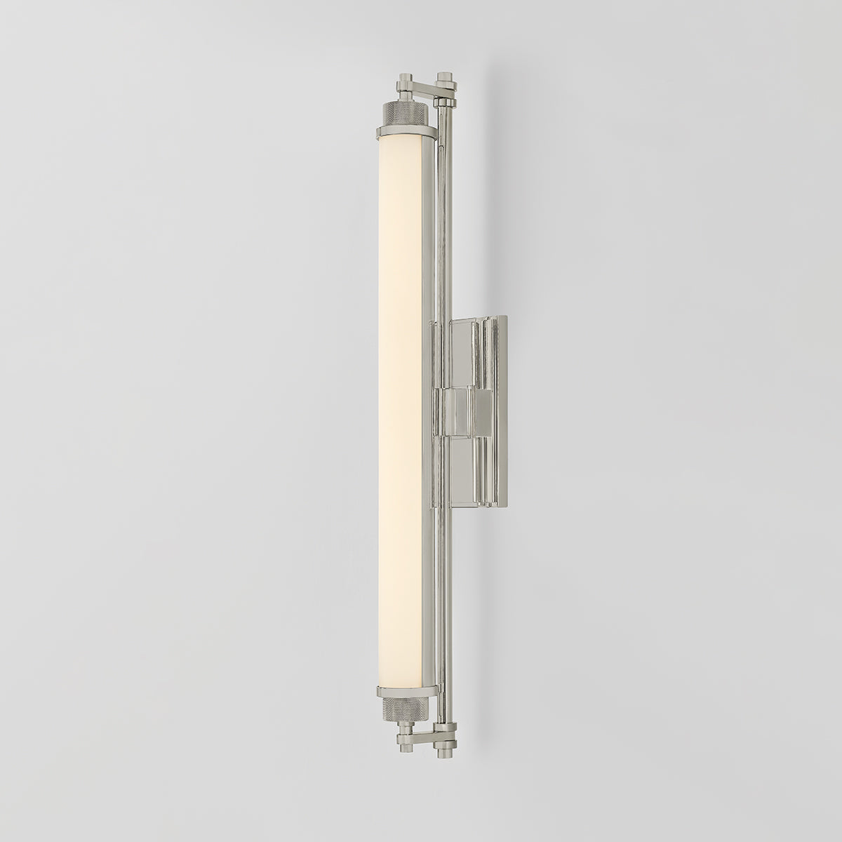 Hudson Valley Plandome 28" Tall Bath & Vanity Light Polished Nickel detail view 2