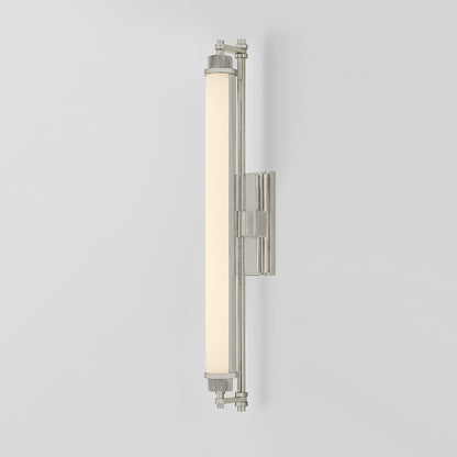 Hudson Valley Plandome 28" Tall Bath & Vanity Light Polished Nickel detail view 2