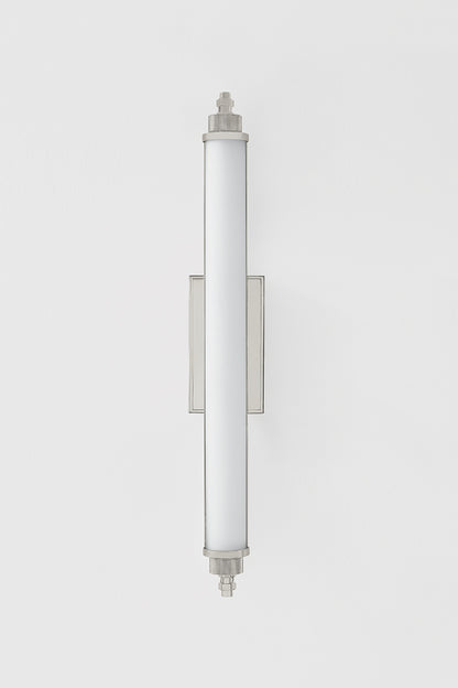 Hudson Valley Plandome 28" Tall Bath & Vanity Light Polished Nickel detail view 3