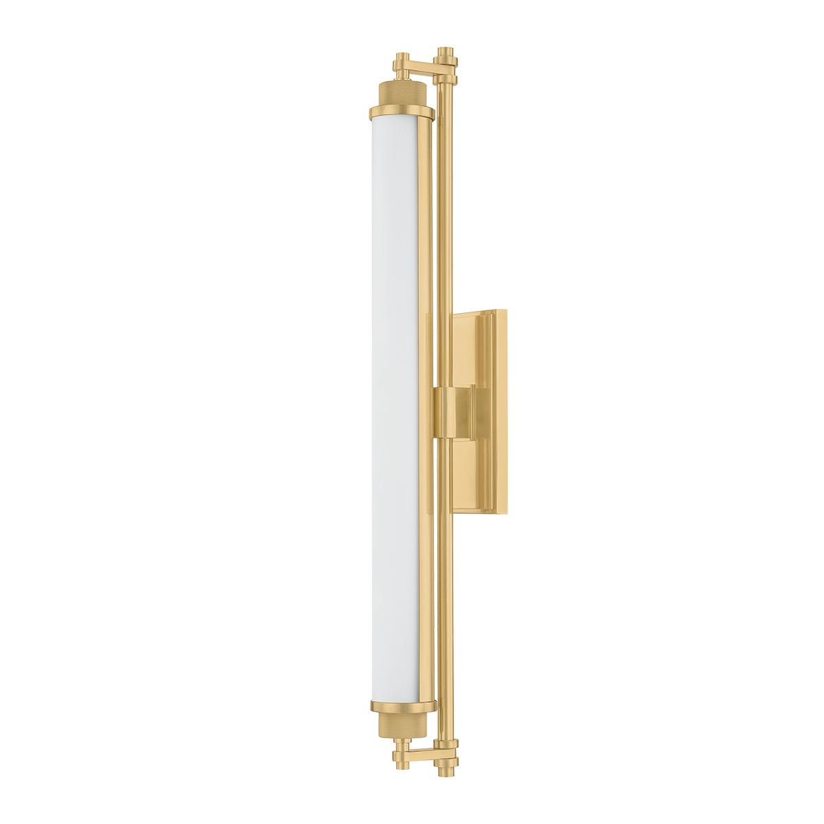 Hudson Valley Plandome 28" Tall Bath & Vanity Light Aged Brass