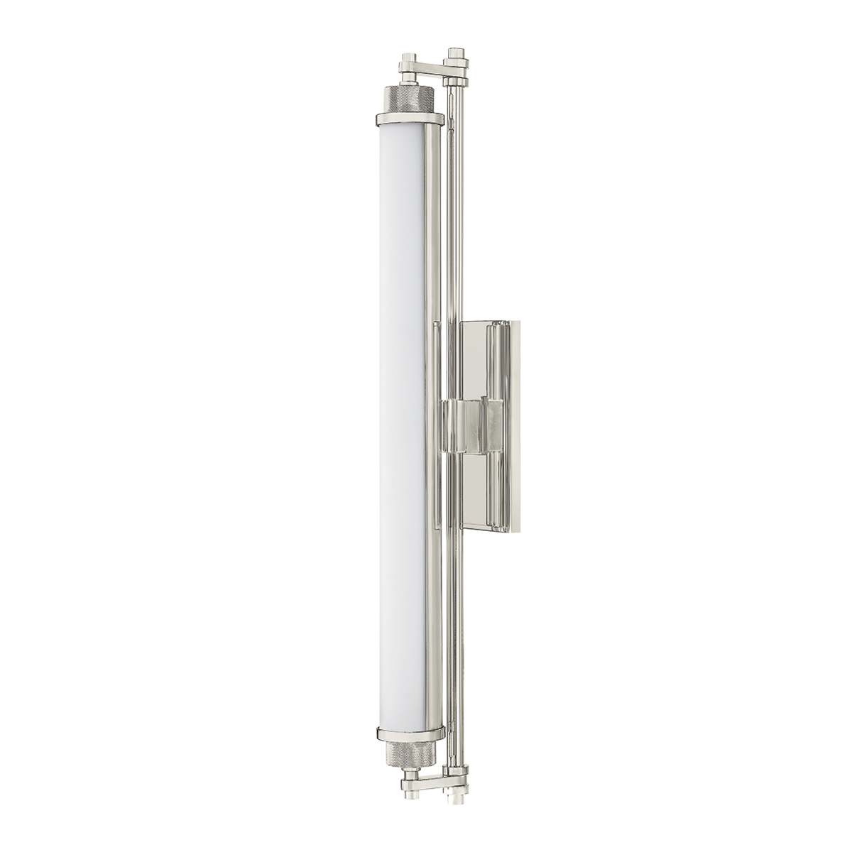 Hudson Valley Plandome 28" Tall Bath & Vanity Light Polished Nickel