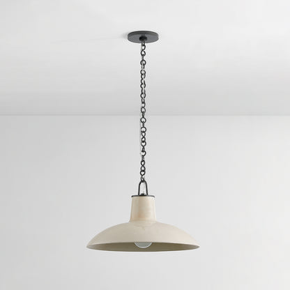 Hudson Valley Pottersville 18" Pendant in Distressed Bronze, alternate view 1