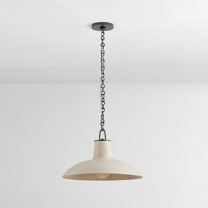 Hudson Valley Pottersville 18" Pendant in Distressed Bronze, alternate view 2