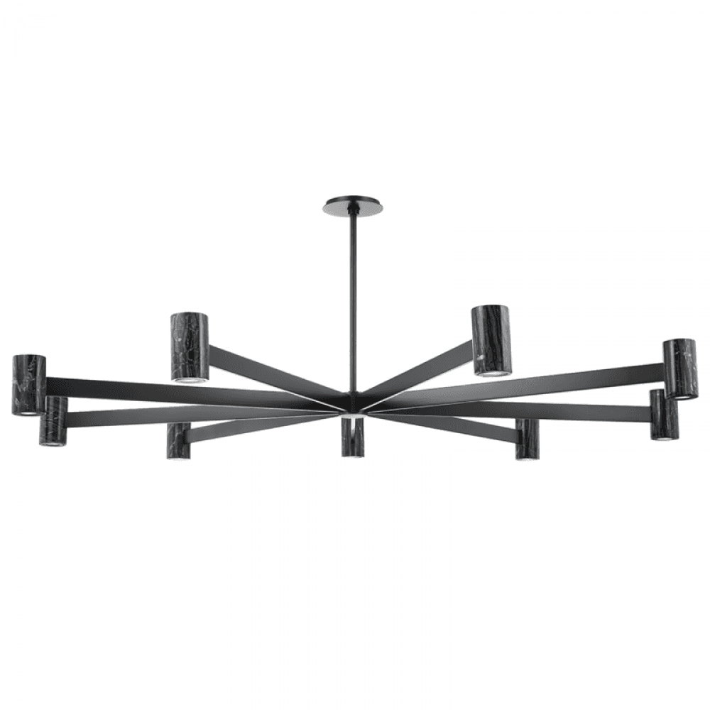 Hudson Valley Predock Chandelier Brass