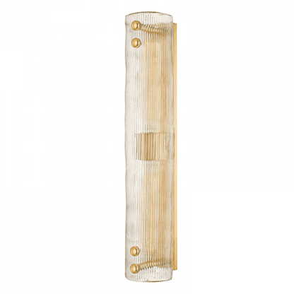 Hudson Valley Prospect Park Wall Sconce Aged Brass