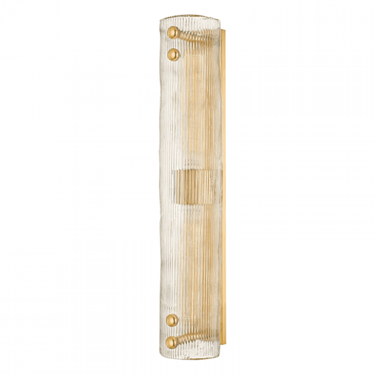 Hudson Valley Prospect Park Wall Sconce Aged Brass