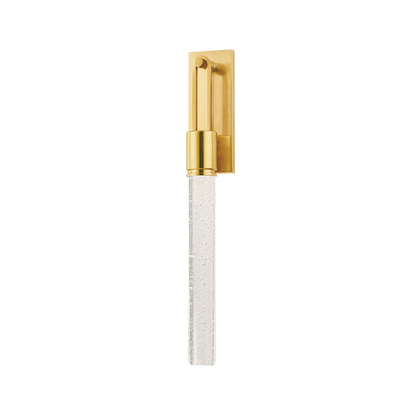 Hudson Valley Raynham Wall Sconce Aged Brass