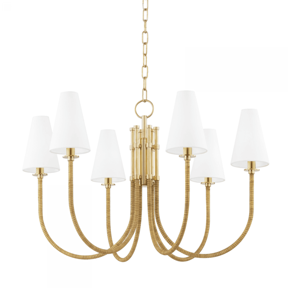 Hudson Valley Ripley Chandelier Brass