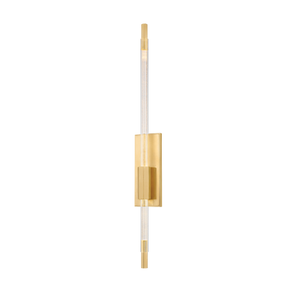Hudson Valley Rosco Wall Sconce Aged Brass