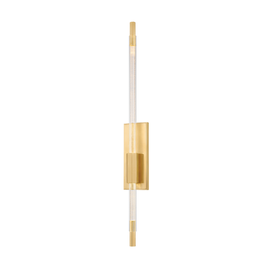 Hudson Valley Rosco Wall Sconce Aged Brass
