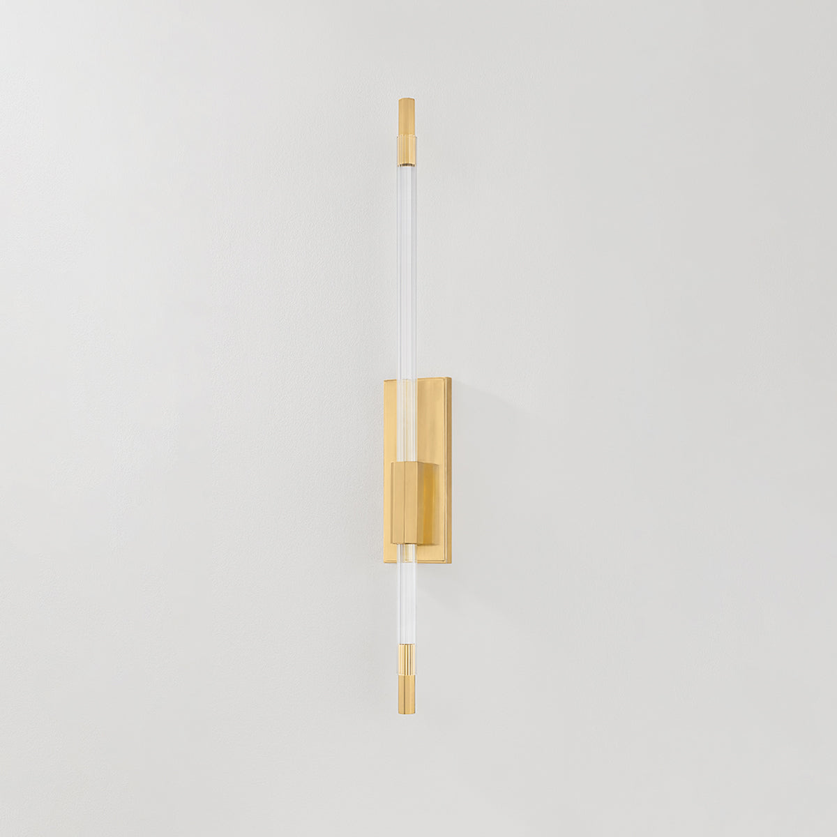 Hudson Valley Rosco Wall Sconce in Aged Brass, alternate view 1