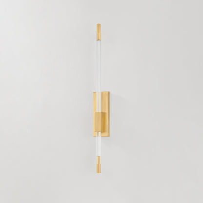 Hudson Valley Rosco Wall Sconce in Aged Brass, alternate view 1
