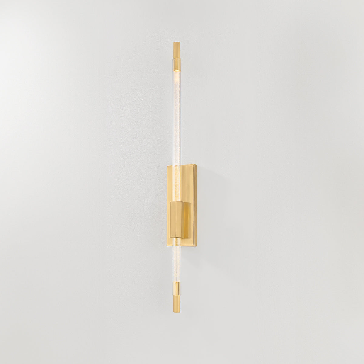 Hudson Valley Rosco Wall Sconce in Aged Brass, alternate view 2