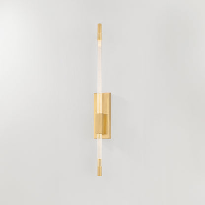 Hudson Valley Rosco Wall Sconce in Aged Brass, alternate view 2