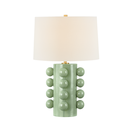 Hudson Valley Roselle Table Lamp Aged Brass