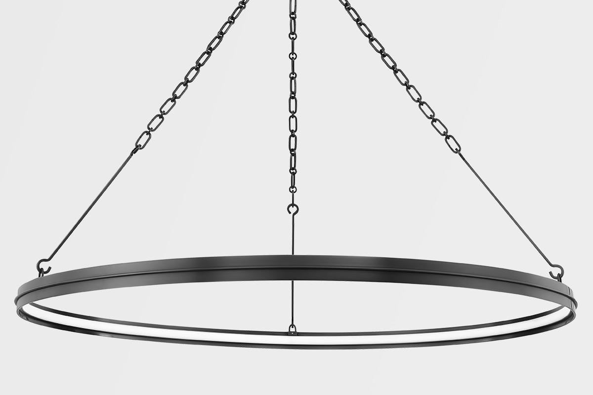Hudson Valley Rosendale Chandelier Bronze 42"W x 2.25"H