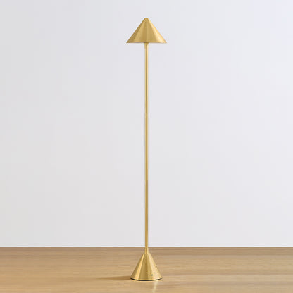 Hudson Valley Salma Floor Lamp in Aged Brass, alternate view 2