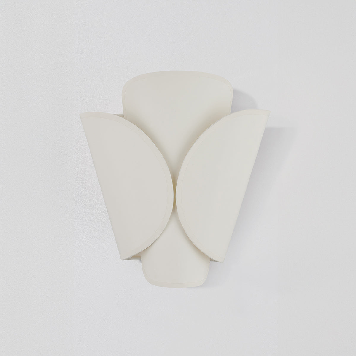 Hudson Valley Savoie Wall Sconce in Aged Brass / Off White, alternate view 1