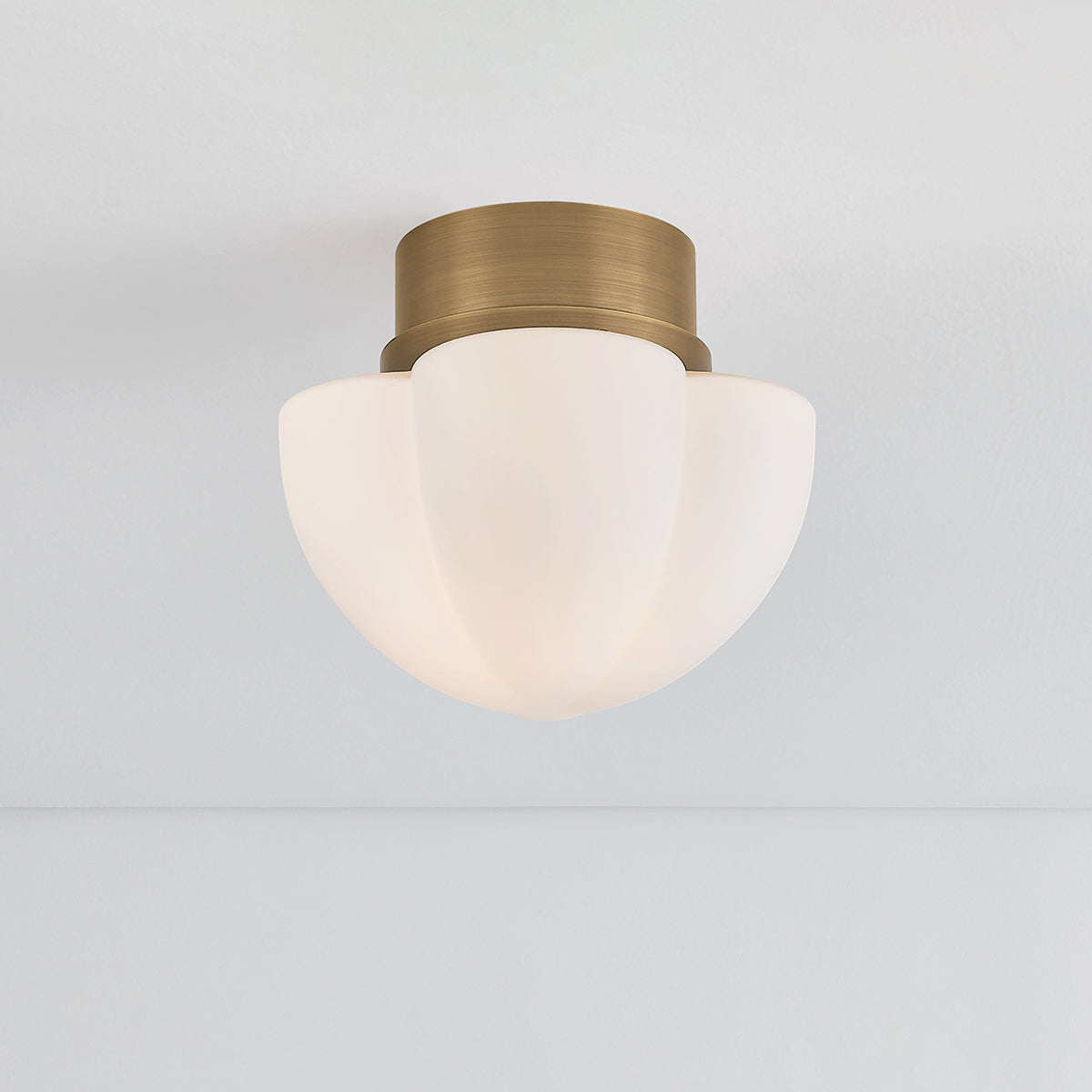 Hudson Valley Seabrook 11.25" Flush Mount in Historic Bronze, alternate view 2