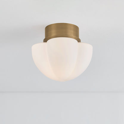Hudson Valley Seabrook 11.25" Flush Mount in Historic Bronze, alternate view 2