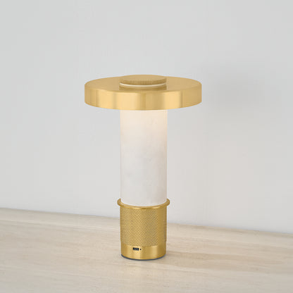 Hudson Valley Sefton Table Lamp in Aged Brass, alternate view 3