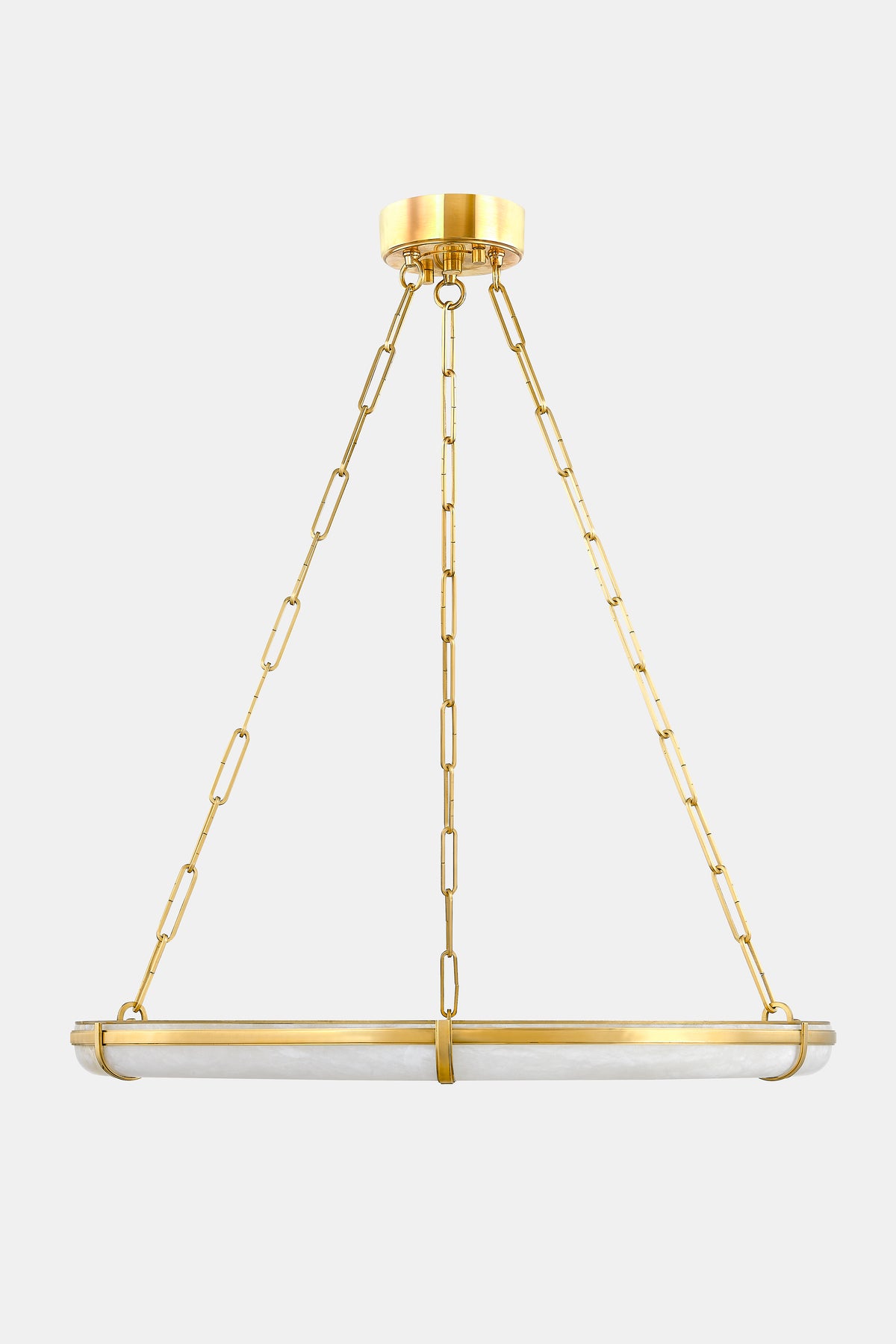 Hudson Valley Sennett 30.5" Chandelier Aged Brass detail view 3