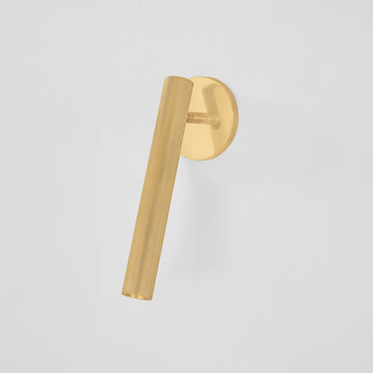 Hudson Valley Simeon Wall Sconce in Aged Brass, alternate view 1
