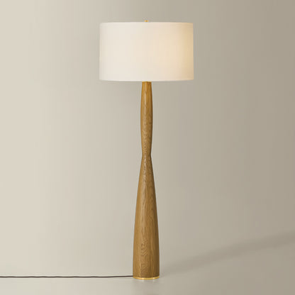 Hudson Valley Somers Chase Floor Lamp in Aged Brass, alternate view 2