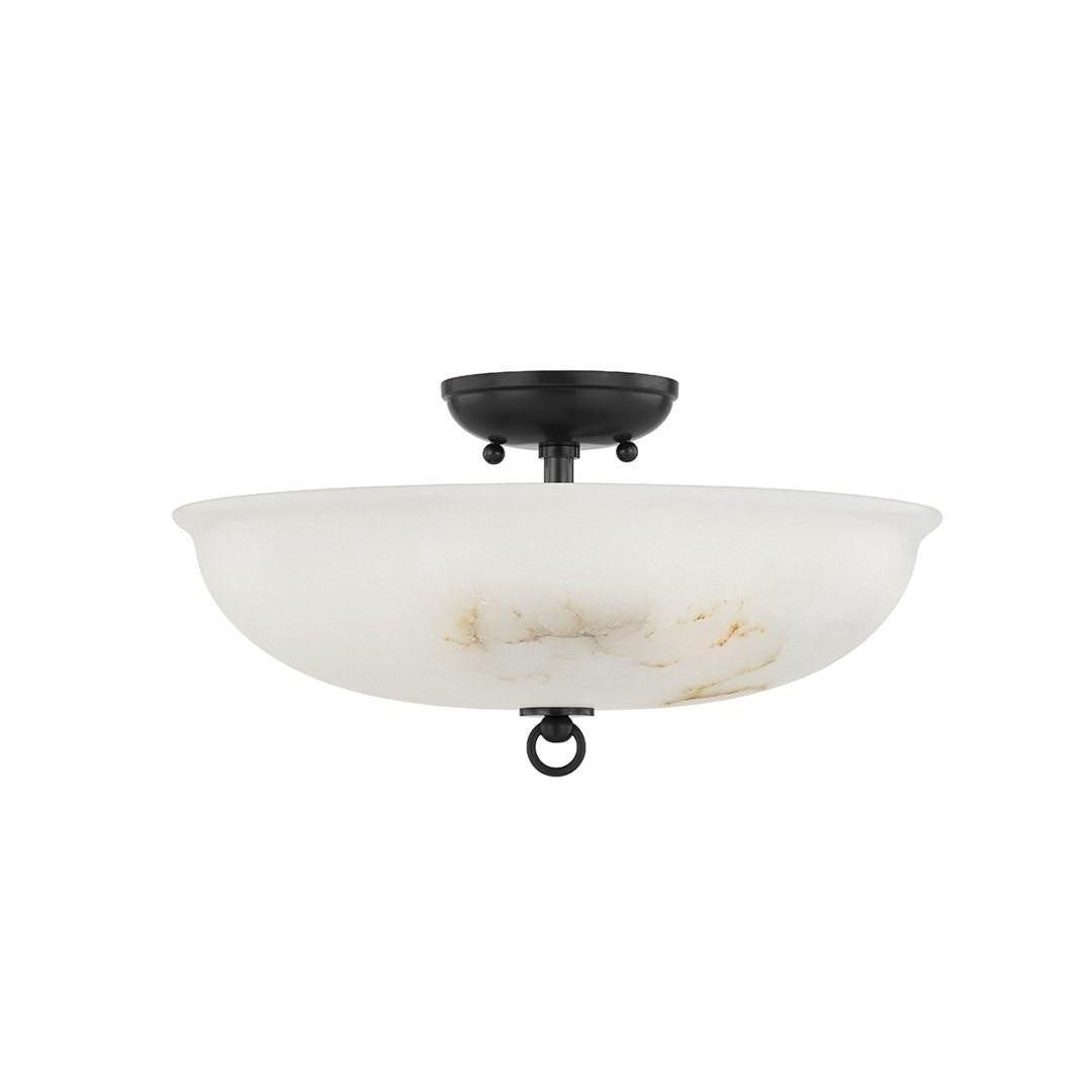 Hudson Valley Somerset Semi-Flush Brass