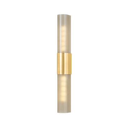 Hudson Valley Somersville 2-Light Wall Sconce Aged Brass