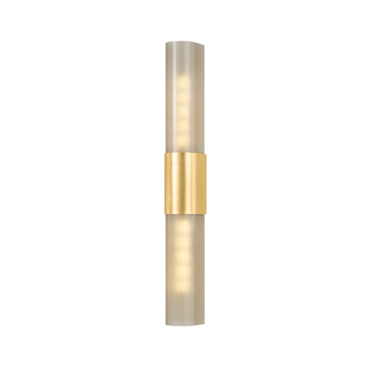 Hudson Valley Somersville 2-Light Wall Sconce Aged Brass