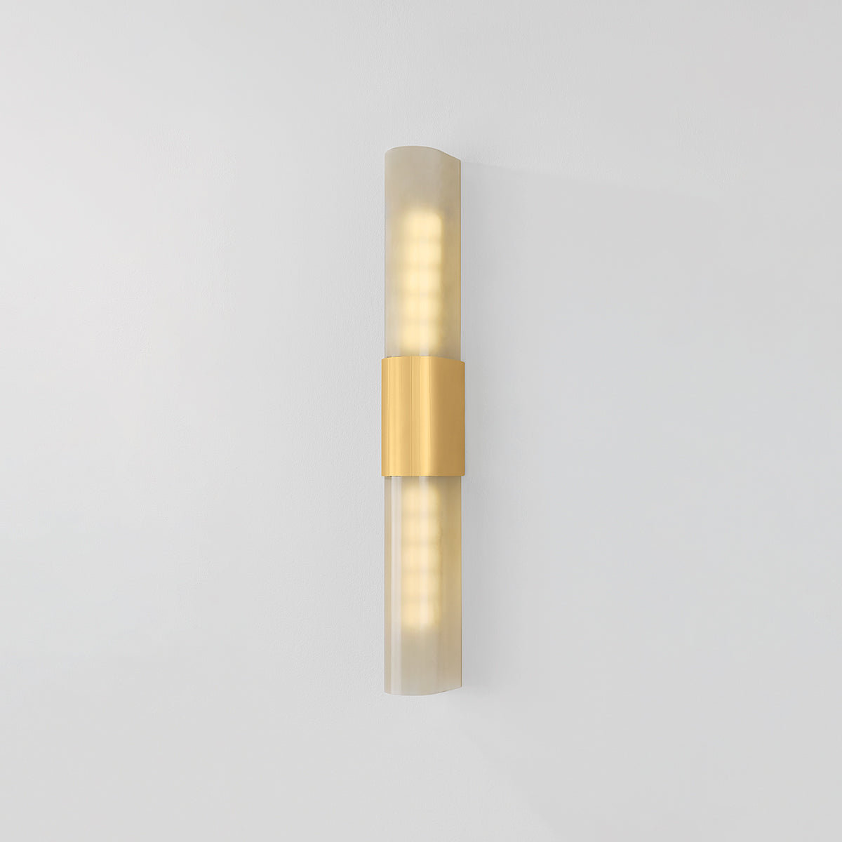 Hudson Valley Somersville 2-Light Wall Sconce in Aged Brass, alternate view 2