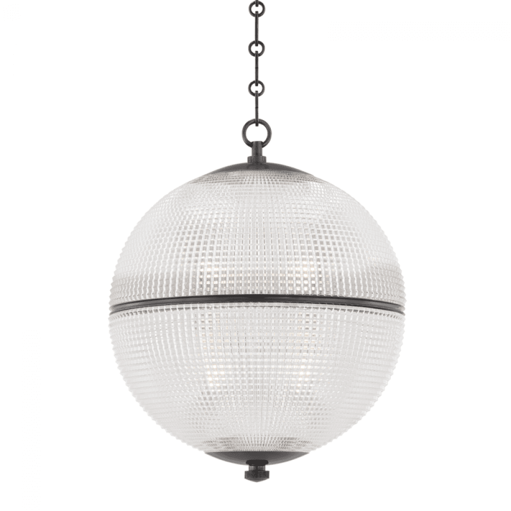 Hudson Valley Sphere No. 3 Pendant Bronze 16"W x 16"H