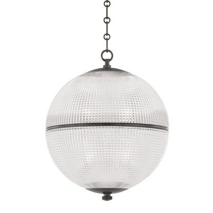 Hudson Valley Sphere No. 3 Pendant Bronze 16"W x 16"H