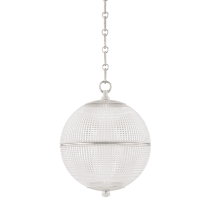Hudson Valley Sphere No. 3 Pendant Nickel