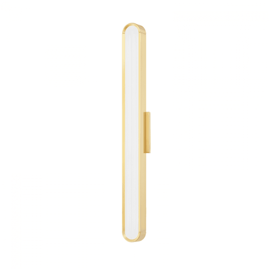 Hudson Valley Starkey Bath Vanity Light Aged Brass