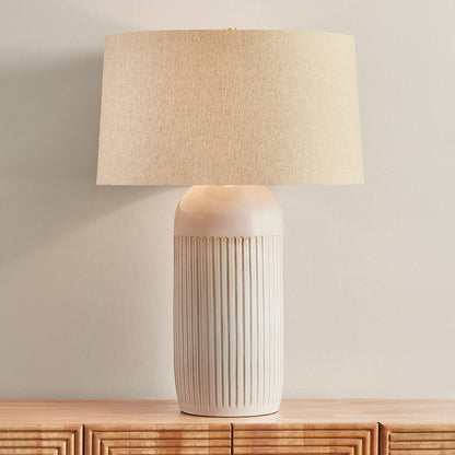 Hudson Valley Stevens Point Table Lamp in Aged Brass, alternate view 2